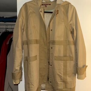 COMPTOIR DES COTONNIERS Khaki Barn jacket